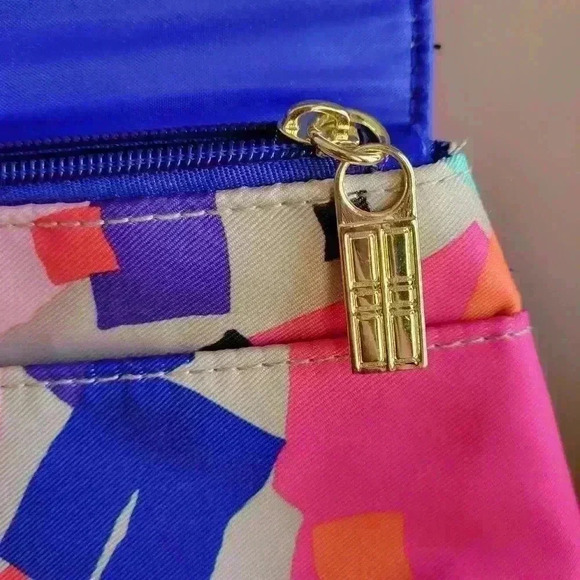 Shoshanna For Elizabeth Arden Multi-Color Organizer Make Up Cosmetic Bag - Picture 6 of 12